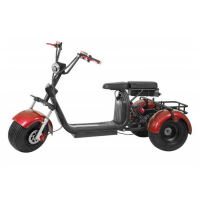 Электроскутер CityCoCo Trike GT X7 PRO Красный С БАГАЖНИКОМ